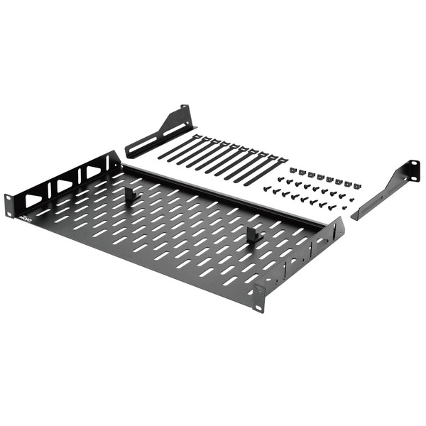 Tecmojo 1U Rack Shelf,19 inch Rack Shelf 10 inch Depth,Rack