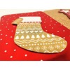 4 3D Luxury Christmas Money Wallets & Envelopes - Red