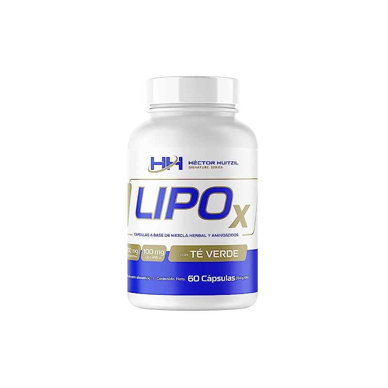 Héctor Huitzil Signature Series LIPOx – Suplemento en Cápsulas a