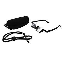 JINJULI New Outdoor Climbing Glasses Pro Belay Glasses Belaying Prism Glasses Goggles BK