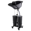 Height Adjustable Portable Shampoo Sink,Portable Shampoo Bowl With Electric Pump,