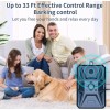 zerzuo Ultrasonic Dog Bark Control Device Outdoor Indoor Rechargeable New