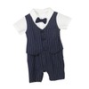 FOMIYES Boy Short Sleeve Romper: Baby Clothes Newborn Summer Gentleman
