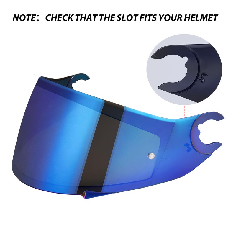 Motorcycle Helmet Visor for Shark D Skwal D-Skwal 2 Spartan