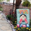 Happy Easter Bunny House Flag – 28” x 40”, Double