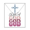 Lywjyb Birdgot Baptism Gift Child of God Religious Necklace Jewelry