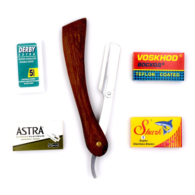 Roman Empire Shaving® Razor Spartacus Set with 20 Razor Blades