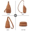 Telena Sling Bag for Women Leather Fanny Pack Crossboday Bags
