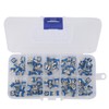100Pcs Variable Resistor Trimmer Potentiometer Pot Electronic Component RM065 Blue
