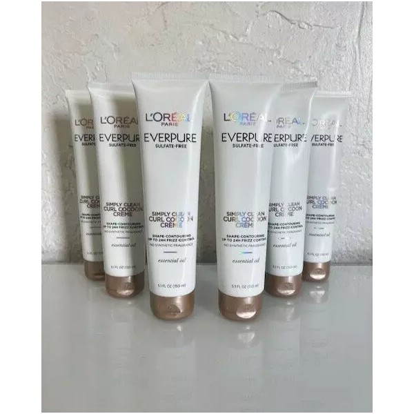 Loreal Everpure Simply Clean Curl Cocoon Creme Sulfate-Free 5.1 fl
