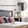 Krisler Headboard Bumper for the Wall, Adjustable Iron Bed Frame,