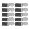 10Pcs Oscillating Saw Blades Carbide HSS Metal Quick Release for