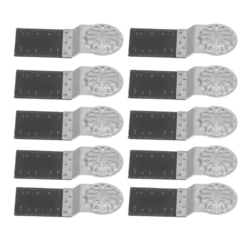 10Pcs Oscillating Saw Blades Carbide HSS Metal Quick Release for