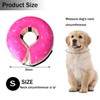 YQkangzhu Inflatable Dog Collar, Pet Neck Donut Cone Collar, Soft