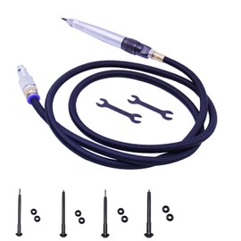 Portable Pneumatic Air Engraving Pen for Metal,Jewelry,Wood,Stone Carving DIY with 4 Engraving Pen Tips