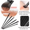 6PCS Eye Makeup Brush Set with Storage Bag, Angled &