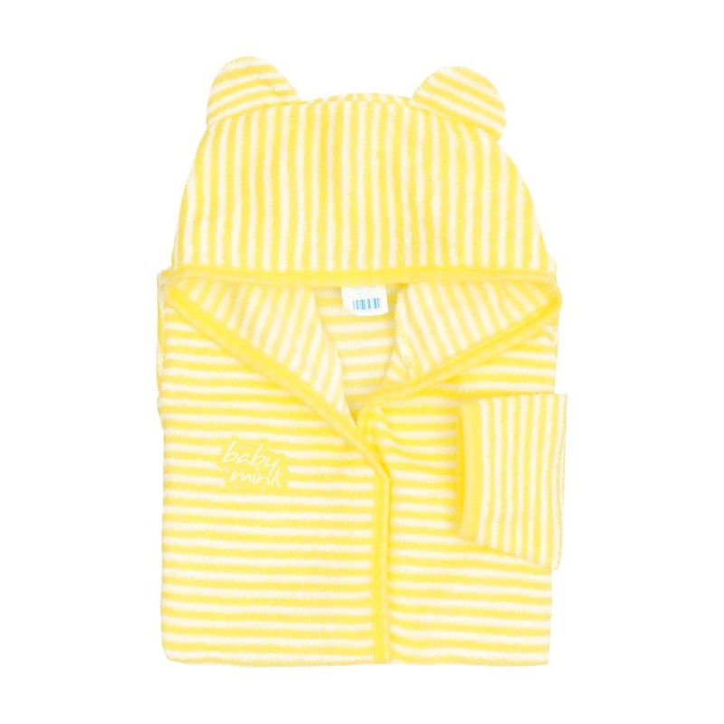 Set Conjunto de Baño Pato y Bata Amarilla Baby Mink