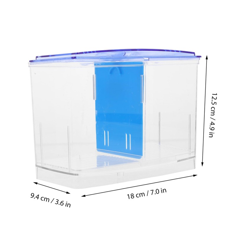 GRIRIW Aquarium Isolation Box Fish Tank Separator Breeding Box for