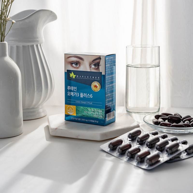 Maple Tree Lutein Omega-3 Plus 6 30 Capsules / 메이플트리