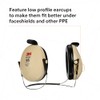 3M PELTOR Protección Auditiva Optime 95 Orejeras, Copas Ajustables, Compatible