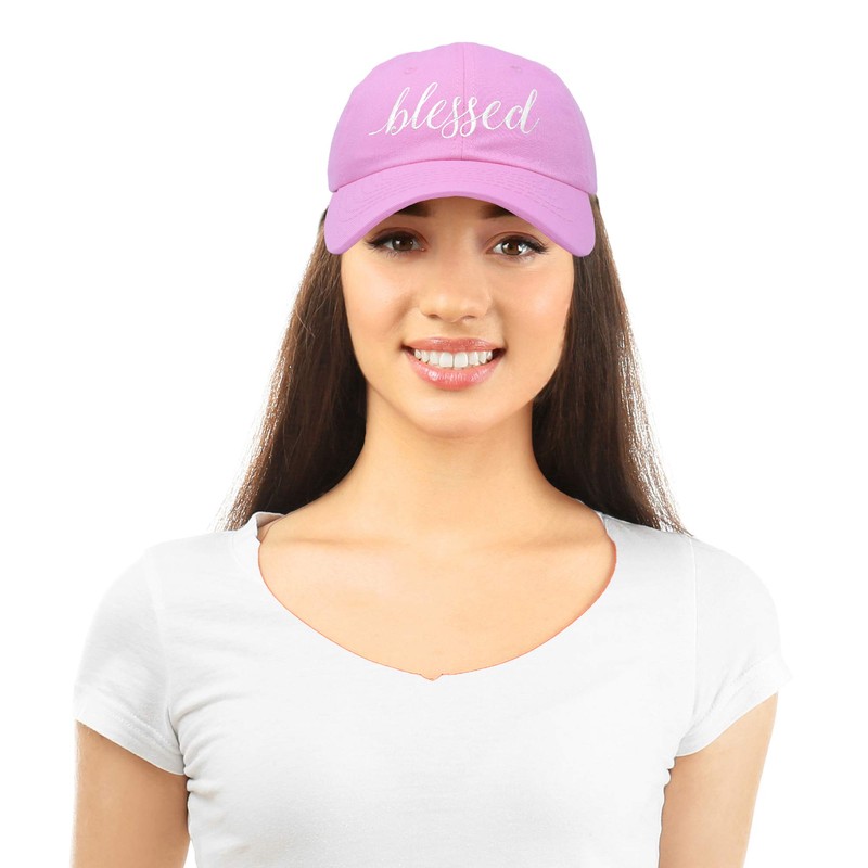 DALIX Blessed - Gorra de béisbol para mujer (algodón suave),