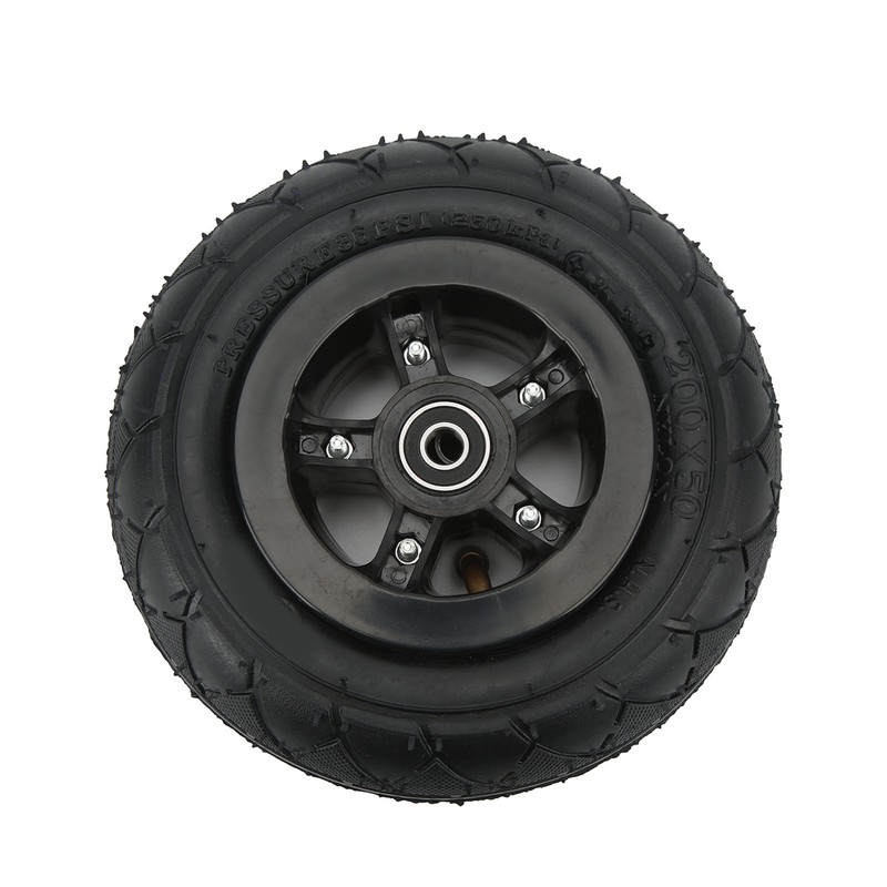 Mountain Skateboard Wheel 8in with Pneumatic Tire Mountain Scooter Wheel