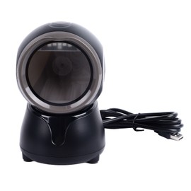 Barcode Reader Omnidirectional Scanning High Speed Versatile QR Code Scanner for Supermarkets Shopping Malls Libraries
