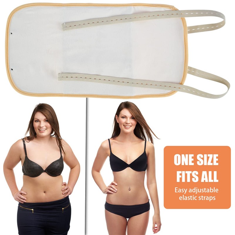 Castor Oil Pack Mess-Free Castoroil Pack Wrap with Adjustable Straps