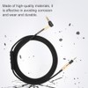 3.5mm Elbow Male to 2.5mm Straight Male Extension Audio Headphone