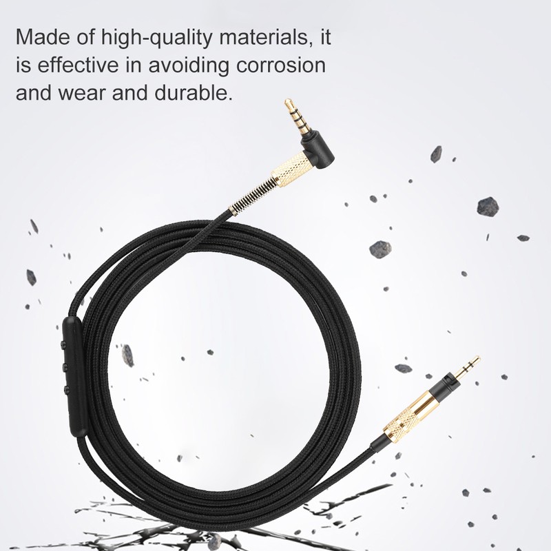 3.5mm Elbow Male to 2.5mm Straight Male Extension Audio Headphone