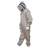 MS Bee Suit Cotton Beekeeper Suit with Fencing Veil One