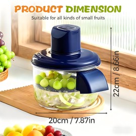 Electric Grape Peeling Machine, Garlic Peeler Machine, Automatic Fruit Peeling Tool, Rechargeable Home Kitchen Peeler Essentials Accessories, Commercial Smart Fruit Machines