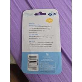 Smart Care Scissors & Nail Clippers 2 Pc Set For Babies 0 Months  & Up