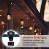 Adcssynd 3 Pack Upgraded Ceiling Hooks, Aluminum Adjustable Ceiling Hooks