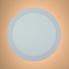TEKLED LED Round Recessed Ceiling Light | Flat Panel Ultra Slim 300mm Downlight | 24W 2600LM 4000K Cool White | for Home Kitchen Office Shop Industrial Use
