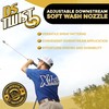 X-Jet DS Twist Nozzle - Adjustable Downstream Soft Wash Nozzle.