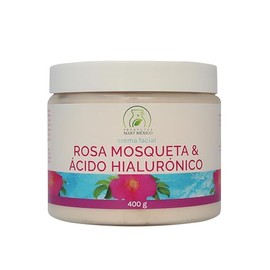 Crema Facial & Corporal De Rosa Mosqueta Con Ácido Hialurónico Piel Sana 400g