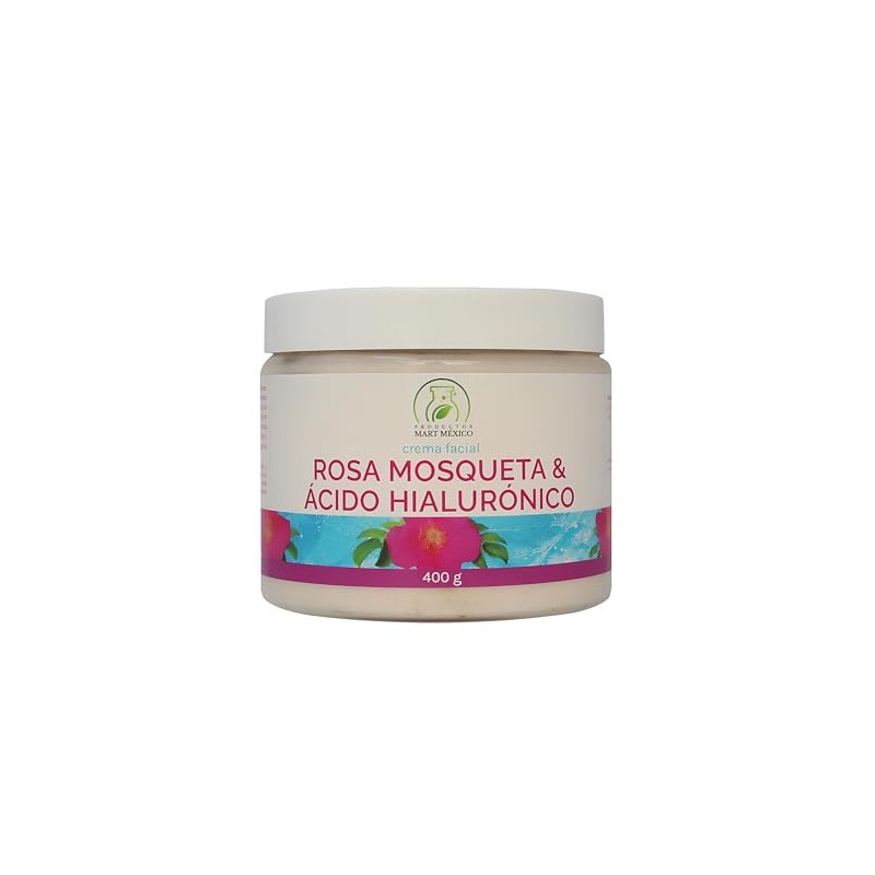 Crema Facial & Corporal De Rosa Mosqueta Con Ácido Hialurónico