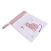 2pcs Hanging Diaper Bag Waterproof Double Pockets Zipper Closure Baby