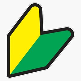 Jdm New Driver. Vinyl Waterproof Sticker Decal Car Laptop Wall Window Bumper Sticker 5"