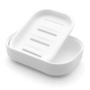 Generic Plastic Soap Dish with Drainage, Soap Holder for Bathroom