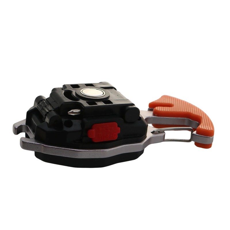 ANCLLO Multifunctional COB Mini Keychain Flashlights Screwdriver Bottle Opener for