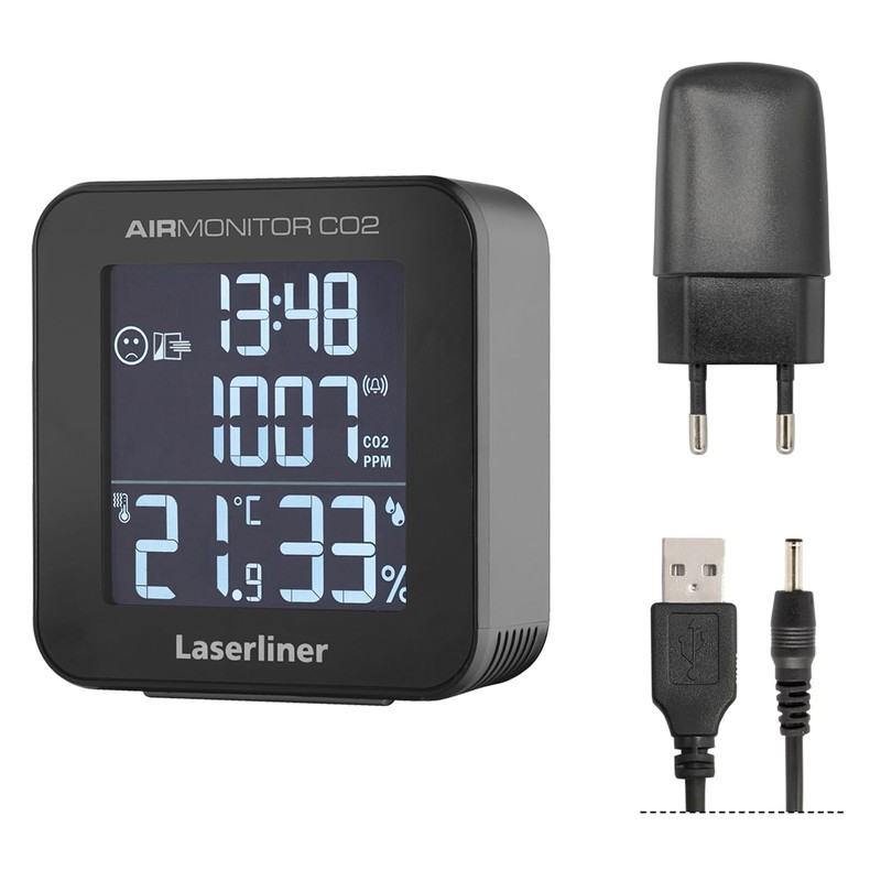 Laserliner AirMonitor CO2, Professional CO2 Traffic Light