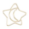 100 Pcs Paper Clips Portable Small Anti Slip Cute Star