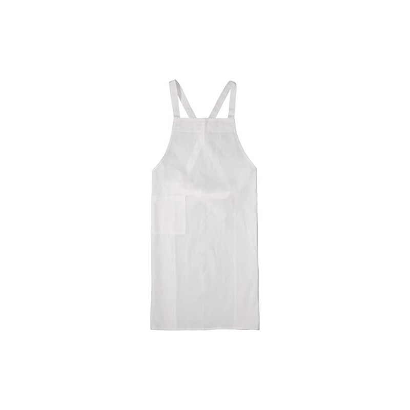 Sanpex Tist A-1596 Apron (White) 100% Cotton SEPA801