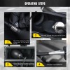 Autool Automotive EVAP Smoke Machine Inflatable Bladder Exhaust Intake System