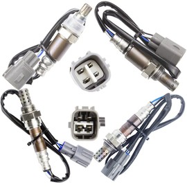 higherbro 4PCS Oxygen O2 Sensor 1 & 2 for 2010-2011 Toyota Sequoia 5.7L; 2010-2012 Toyota Tundra 5.7L Upstream + Downstream