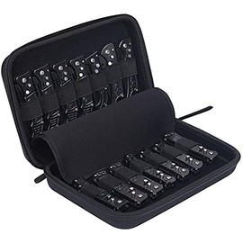 Estuche de exhibición de cuchillos de bolsillo con 14 ranuras, estuche para cuchillos, organizador de cuchillos plegables, portacuchillos de mariposa, protector de colección de cuchillos para