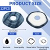 GMHLLES 12 Pack Mop Pads Compatible with Eufy Washable and