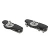 2PCS Work Light Bar Mounting Brackets Universal Stainless Steel LED